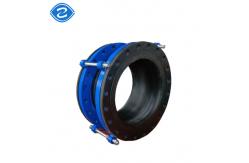 China Fully End-Sealed Flanged Rubber Bellows Roof  Flexible Epdm Single Sphere supplier