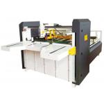 Compact Semi Pasting Carton Folder Gluer Machine Innovative for sale