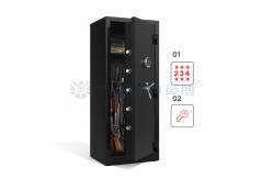 China Firearm Protection Solid Steel Gun Safe Box For Secure Storage supplier