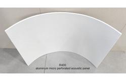China Curved Aluminium Acoustic Panels Micro Composite Acoustical Ceiling Panels Tile 2x6 supplier