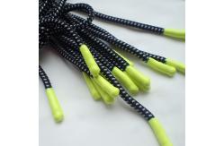 China Shiny Silicone Ends Polyester Fibers 90cm Braided Silk Cord supplier