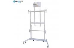 China Adjustable Mobile Smart Interactive Whiteboard Stand 72 Inch- 120 Inch supplier