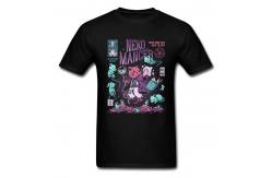 China Eco Friendly Custom Anime T Shirts Fully Sublimation Printing OEM Service supplier