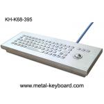 IP65 Industrial Metal Rugged Keyboard with trackball , Desktop computer keyboard for sale