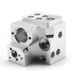 Threaded Cover / Brushed Aluminum CNC Milling Accessories With Coating Customized
