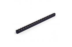 China Single Row SMT 1.27mm Female Header Connector PA9T LCP supplier