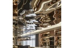 China Modern Rustproof Stainless Steel Ceiling Panels For Wet Areas supplier