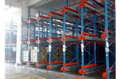 China High Strength Radio Shuttle Racking Upright Beam 500-4000kg/Level Industrial supplier