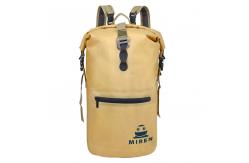 China TPU Material Yellow Backpack Waterproof 16L Lightweight Multifunctional supplier