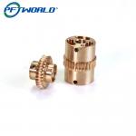 Custom Precision CNC Machining Milling Turning Brass Bronze Parts Worm Gear for sale