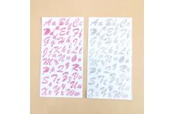 China Manual Account Luminous Star Stickers 1.25mm Mobile Back Sticker supplier