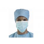 Fiberglass Free Soft Face Mask Earloop 3 Ply Flared Edge Prevents Irritation for sale