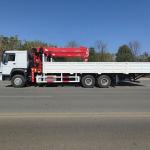 SINOTRUK HOWO 10 Ton Mobile Crane Truck 6x4 Hydraulic Truck Mounted Cranes for sale