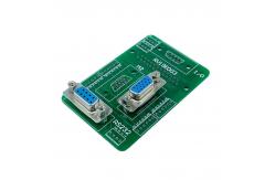China PCB Printing And Assembly Rohs 3mi 0.2mm Red Circuit Board PCBA supplier