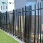 Versatile Tubular Steel Fence Multiple Applications