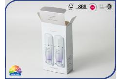 China UV Coating Print Paper Cardboard Cosmetic Packaging Box Varnishing supplier