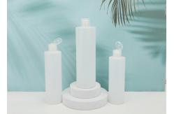 China Empty Plastic Liquid Bottle 250ml 500ml With Flip Top Cap supplier