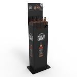 Autolift Metal Whiskey Display Stand For Supermarket for sale