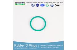 China Long Lasting UV Resistant Rubber O Rings In 70A Durometer supplier