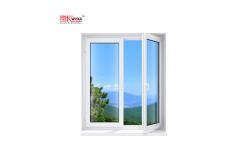 China Inward UPVC Swing Window For Casement Waterproof In Bulk supplier