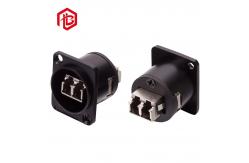 China Quick Push Pull Locking RJ45 Waterproof Ethernet Connector supplier