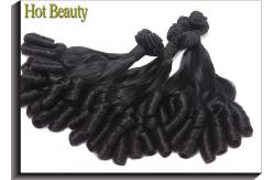 China Full Cuticle 100% Virgin Human Hair Extensions Funmi Spiral Curl 8 - 20 Inch supplier