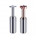 Straight Shank Durable 4T Flute T-Type End Mill Cutter for T-Slot Machining for sale