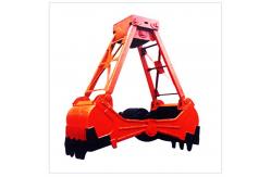 China 6-12 CBM Crane Grab Orange Clamshell Grab Bucket Overhead Crane Grapple supplier