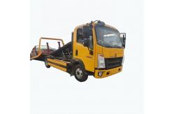 China Sinotruk HOWO 5 Tons Road Wrecker Truck Obstacle Tow Tractor Manual Transmission supplier