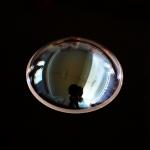 20mm BK7 Glass Clear Meniscus LED Optical Glass Lens