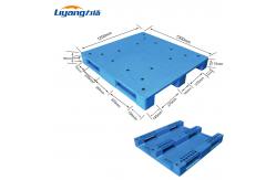 China 1300*1200mm Blue Nestable Plastic Pallet Single Faced ISO9001 supplier