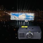 FLYIN WUXGA 3LCD Laser Scale Outdoor Projector FULL HD 3D with 20000 Lumens for Cinemas Beamers Business Presentations for sale