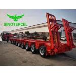 Hydraulic Modular Semi Trailer Transport 3 Axles Carbon Steel for sale