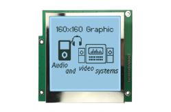 China 160x160 Graphic FSTN LCD Display Module Positive ST75161 3.3V VDD SPI Interface supplier