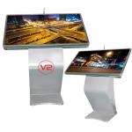 High Brightness Touch Screen Kiosk 8 Bit 16.7 Million Colors 3mm Thickness Glass for sale