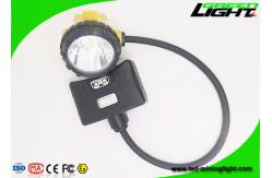 China SOS 15000lux 6.8Ah Mining Cap Lights Semi Corded 221lum supplier