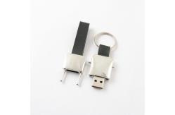 China Full Memory Graded A Leather USB Stick With Available Date Uploading supplier