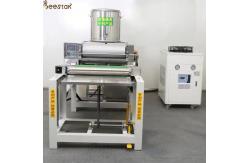 China Three Piece Version Of Beeswax Foundation Sheet Machine roller supplier