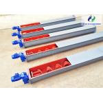 Carbon Steel Feed Screw Conveyor 0~45° Tilting Angle Easy Operation for sale