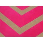 Hardcover Custom Journal Printing Flocking Kraft Paper Sewing Glued Binding