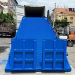 Steel Loading Unloading Dock 10T-20T Mobile Ramp For Forklift