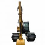 Marine Grade Steel Amphibious Excavator Pontoon Undercarriage For Swamp for sale