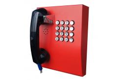 China Replaceable Telephone Spare Parts Anti Vandal 16 Key Keypad With Zinc Alloy Buttons supplier