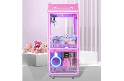 China Customized Coin Operated Toy Vending Arcade Doll Claw Machine with Bill Acceptor supplier