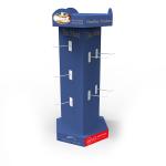 Pegboard PVC Display Stand Double Sided Display Stand For Shops