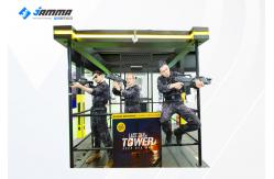 China Double Players 9D VR Interactive Shooting Game Simulator With HTC VIVE Glasses supplier