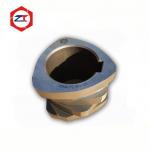 Low Tolerance Extruder Screw Elements 3 Flighted Single Spline For WP Machine Plastic Twin Screw Extruder Screw Element for sale