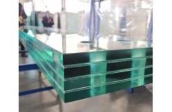 China PVB Clear Tempered Laminated Glass 6.38mm To 40.38mm supplier