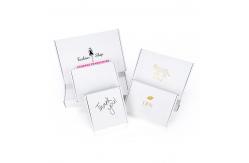 China Custom Logo Matt Lamination White Craft Paper Folding Packaging Box supplier