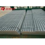 Hot Dipped Galvanized Expanded Metal Mesh Drainage Steel Grating Stair Treads Customized for sale